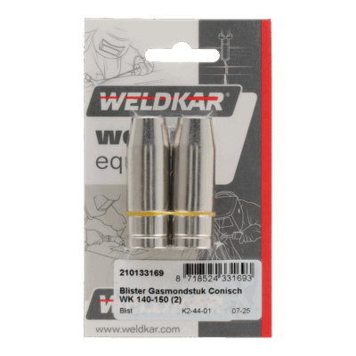 Blister MIG toortsonderdelen