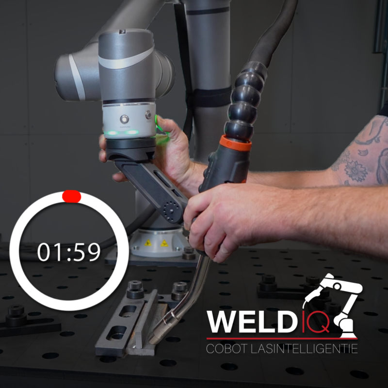 In 2 minuten lassen met de WeldIQ lascobot